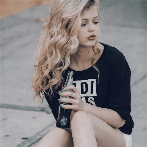 weiblich, the girl, blonde, loren gray, hübsches mädchen