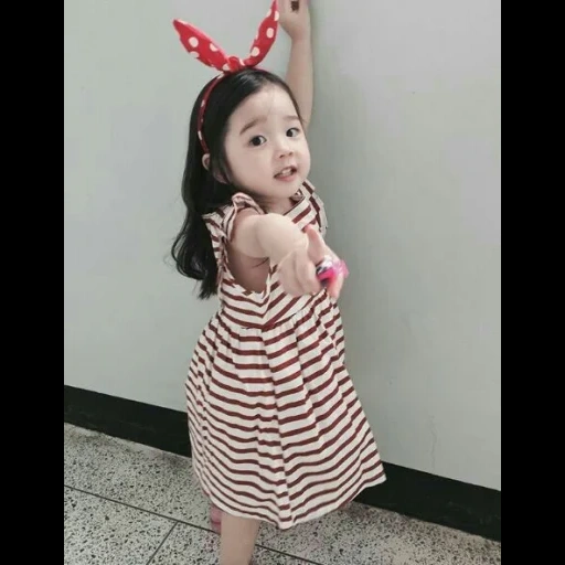 moda para niños, niño lindo, moda para niños, bebé coreano, pequeña mujer coreana