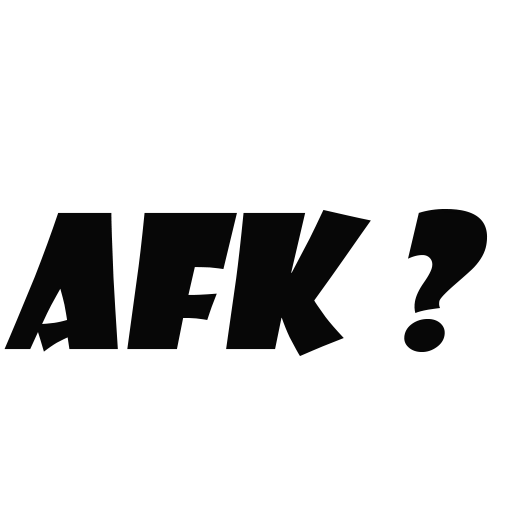a logo, sinal, símbolo afk, ícone afk, emblema da afc