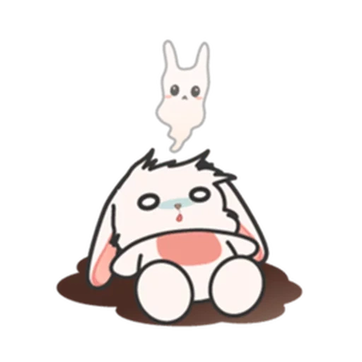 daily life of loppie, stickers, stickers rabbit, cute rabbits, stylerings excitement