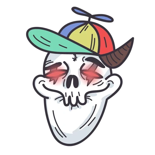 skull hat