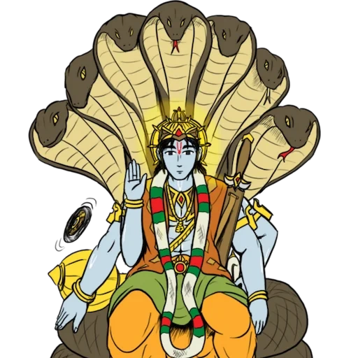 mahabharata krishna lakshmi, garuda vishnu kenchan, vishnu art, vishnu, dieux hindous