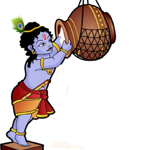 cartoon krishna, krishna-dzhanmashtam, krishna janmashtami, krishna, bal krishna