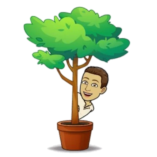 árbol, clipart madera, jardinería bitmoji, di no a los exámenes salvo los árboles, quiero un árbol para la sombra y el descanso