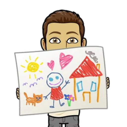 figure, bitstrips, bonjour veronika, look like draw a picture