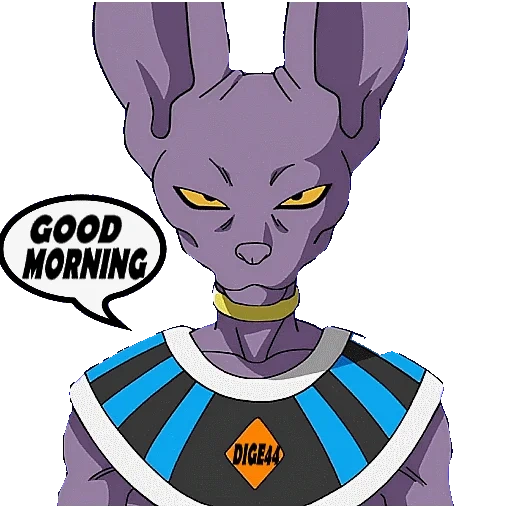 beerus, лорд бирус, драконий жемчуг, beerus dragon ball, драконий жемчуг супер