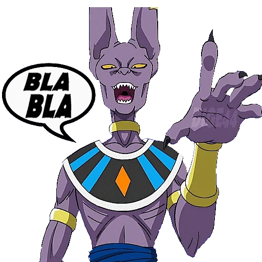 the beerus, lord biruth, die beerus katze, dragon ball, dragon ball super