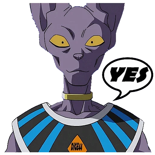 бирус, beerus, бирус сама, драконий жемчуг зет, драконий жемчуг бирус