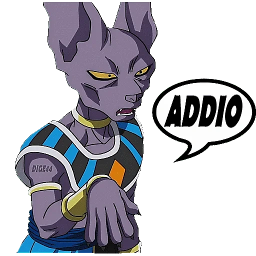 beerus, beerus cat, birus dragonball, dragon ball birus, dragon pearls super