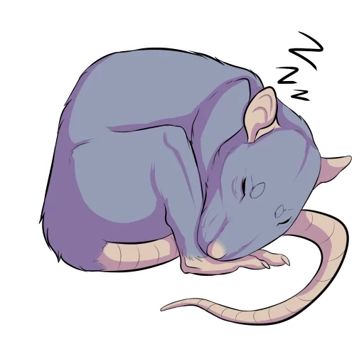 die graue maus, ratte und maus, purple ratte, das rattenmuster, maus niedliche kunst