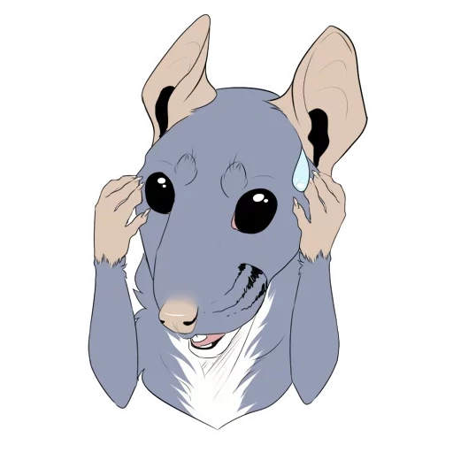 rat, mouse art, rat art, rat animal, wiping mass effect