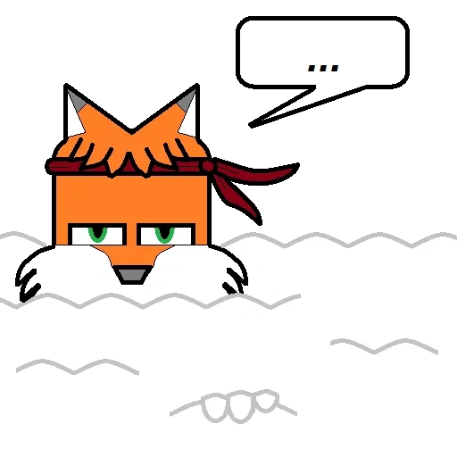 chat, renard, renard mort, cartoon fox, dessin animé de renard mort