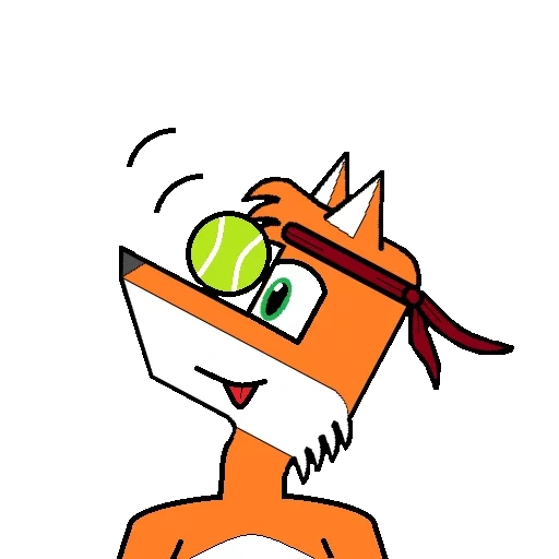 renard, anime, niko_fuchs, foxes de dessins animés, petit dessin animé de renard