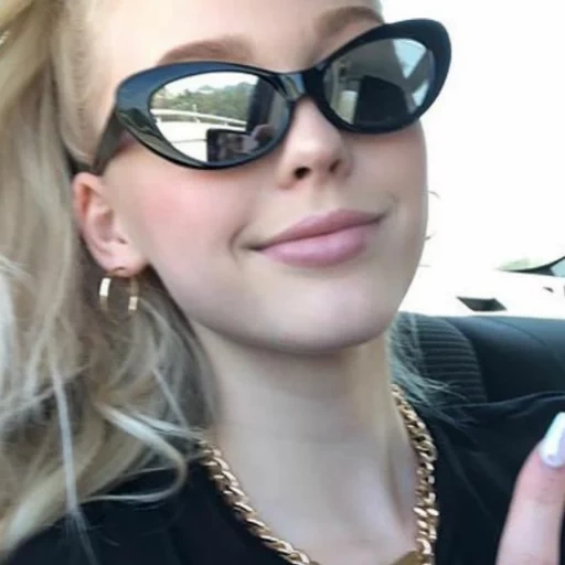 очки, человек, женщина, девушка, loren gray