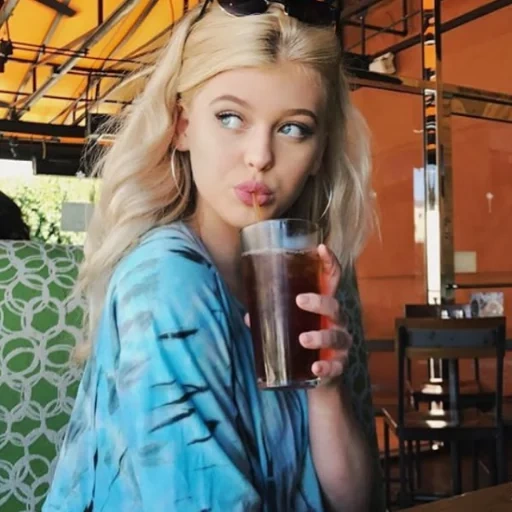 девушка, блондинка, loren gray, психопатия, девушка красота