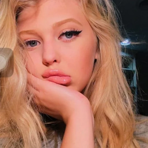 человек, девушка, блондинка, loren gray, красивые макияжи