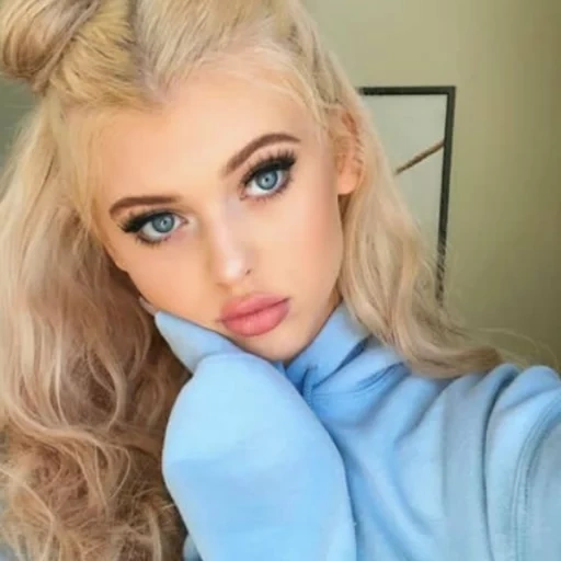 девушка, блондинка, loren gray, селфи девушек, девушка красивая