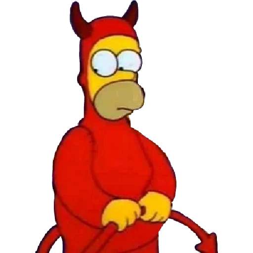homer, the simpsons, bart simpson hd, the simpsons devil, homer simpson is the devil