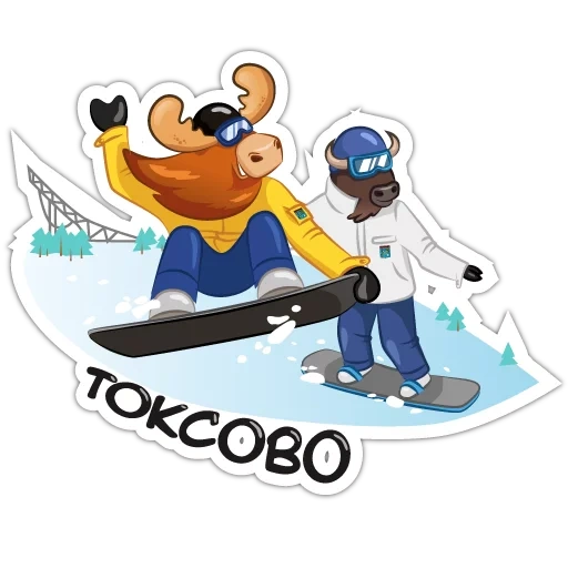pemain ski, vektor papan salju, ekspresi snowboarder