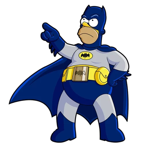 les simpsons, homer batman, homer simpson, simpsons batman, bart simpson superhero