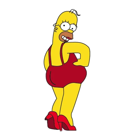 the simpsons, homer simpson, maggie simpson 18, maggie simpson art, the simpsons