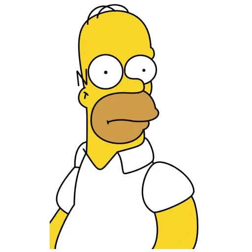 omero, ragazzo, i simpson, homer simpson, homer simpson pensa