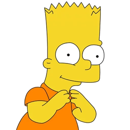 the simpsons, bart simpson, bart of the simpsons thinks, sad bart simpson, happy bart simpson