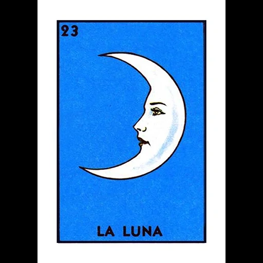 луна, ла луна, ла луна таро, плакаты луна винтаж, винтажные постеры луна пинтересит