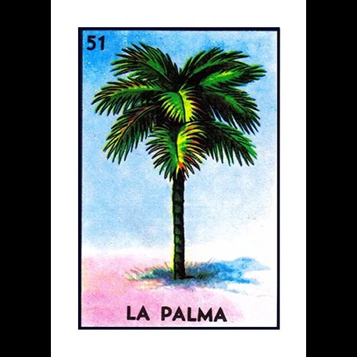 пальма, ла пальма, palm tree, лана пальма, картина пальмы