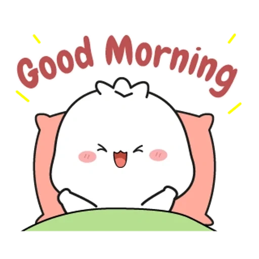 bonjour, animaux mignons, sanrio good morning, dessin doux bonjour, gifs good morning cool