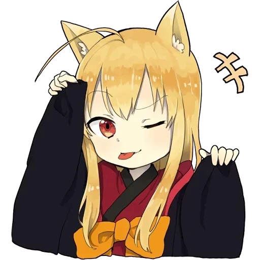 pequenos adesivos de kitsune de raposa, kitsune, anime raposa, kitsune, raposa