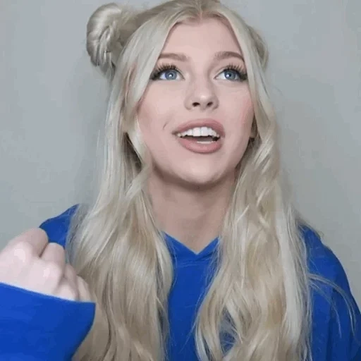 filles, blonde, jolie fille, mannequin blond, loren gray musically