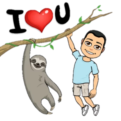 sloth, the male, bitstrips, lazier vector, lazvets drawing