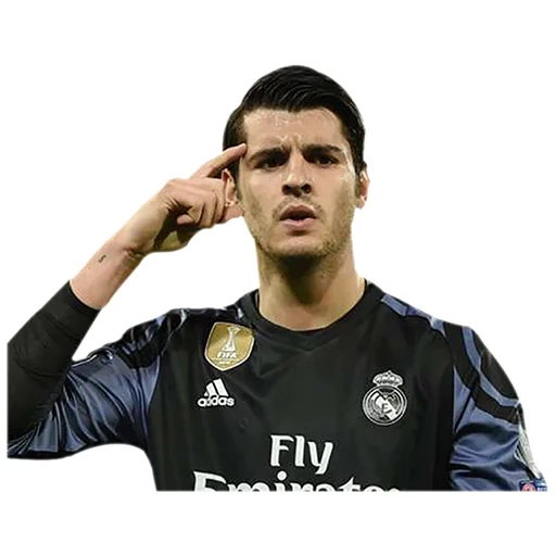 pria, pemain sepak bola, alvaro morata, ronaldo cristiano skills 2020, jersey emas hitam real ronaldo