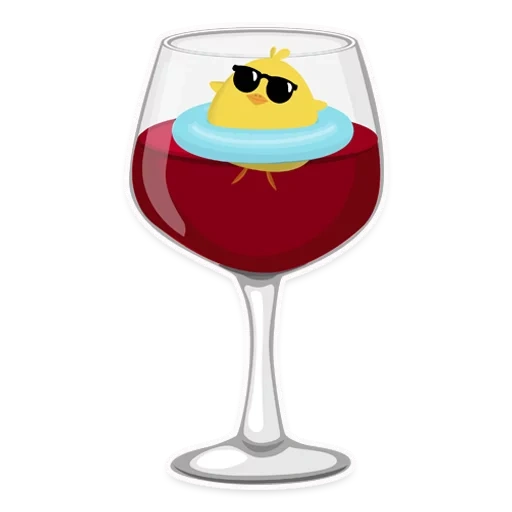 botol, anggur tersenyum, segelas anggur, anggur emoji, segelas anggur emoji