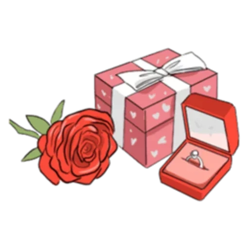 подарок, розы подарок, коробка подарка, подарочная коробка, подарки 14 февраля 2022