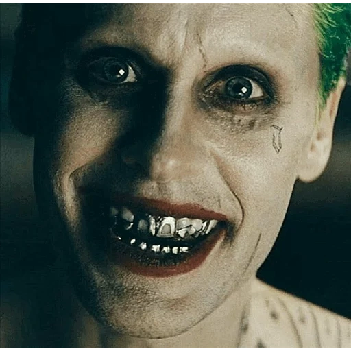 joker, лицо джокера, отряд самоубийц, джокер джареда лето, джокер отряд самоубийц