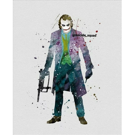 ledger clown, clown di batman, clown heath ledger, clown clown neca statuetta 18cm, clown heith leger collection statuette