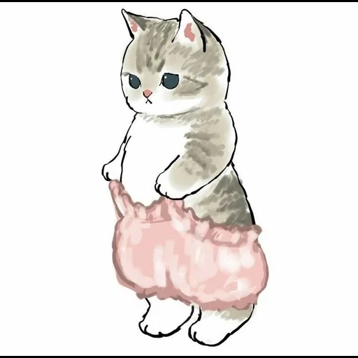 gatto, animali carini, illustrazione del gatto, modello di gatto carino, immagini di sigilli carini
