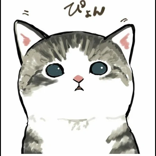 gato, arte da mosca, gatos, ilustração de gatos, desenhos de gatos fofos