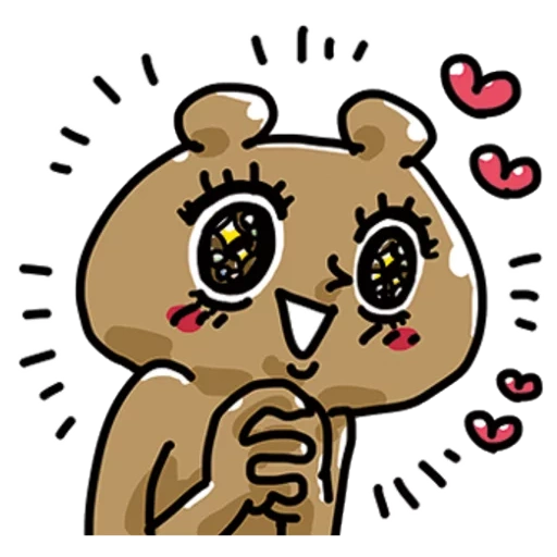 monesía, ms cheeks, emoji yuri, querido oso, animales bonitos