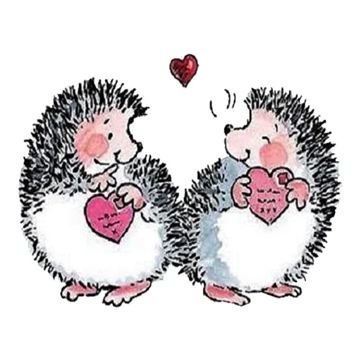 hedgehog heart, hedgehogs kiss, hedgehog in love, hedgehogs in love