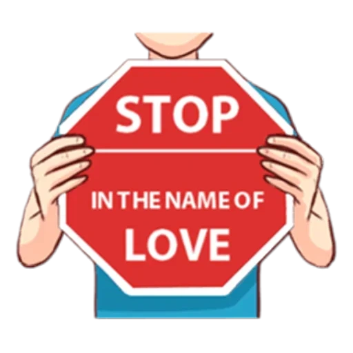 stop, signo, deja de pescar, señal de parada, love sign