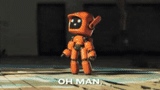 robot, robot, the robot is cute, shim robot orange, love robot orange robot