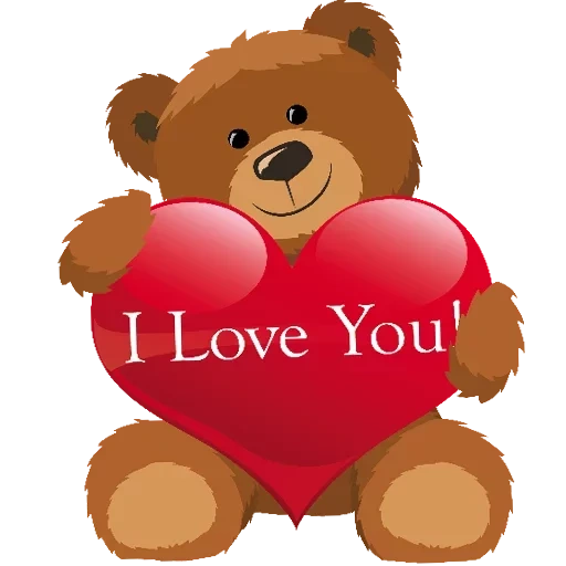 i love you, мишка сердечком, медведь сердечком, медвежонок сердечком, мишки сердечками животе