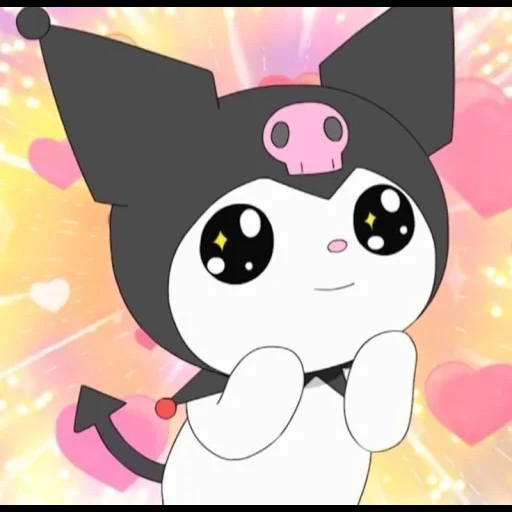 twitter, my melody, cute cats, kuromi may melodi
