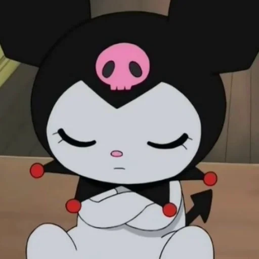 gatito, kuromi, my melody, gatito de arroz negro, gatito negro mihallo