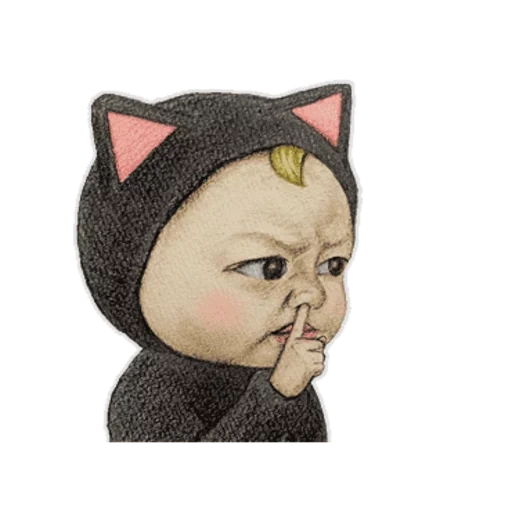 um brinquedo, personagem, emoji de gato, mulher gato emoji