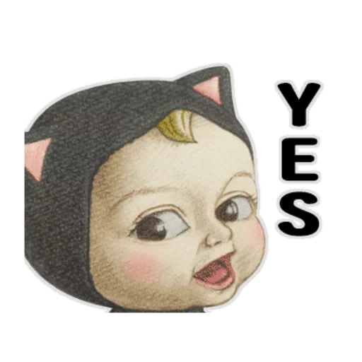 персонаж, sadayuki, ватсап надписями, женщина кошка эмодзи