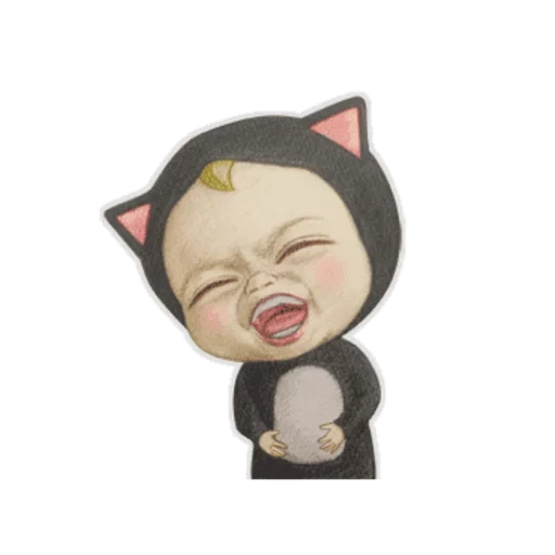 sadayuki, emoji de chat, femme chat emoji